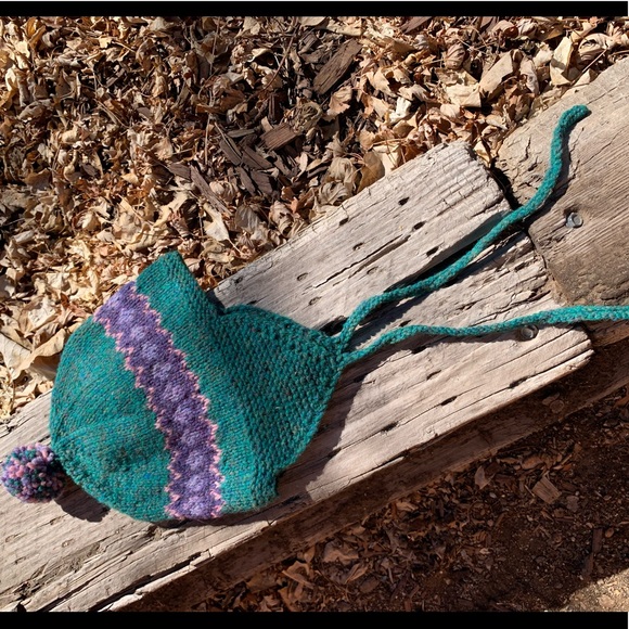 Vintage Wool Sweater and Hat Set by Heather Weather Wear - Picture 4 of 7